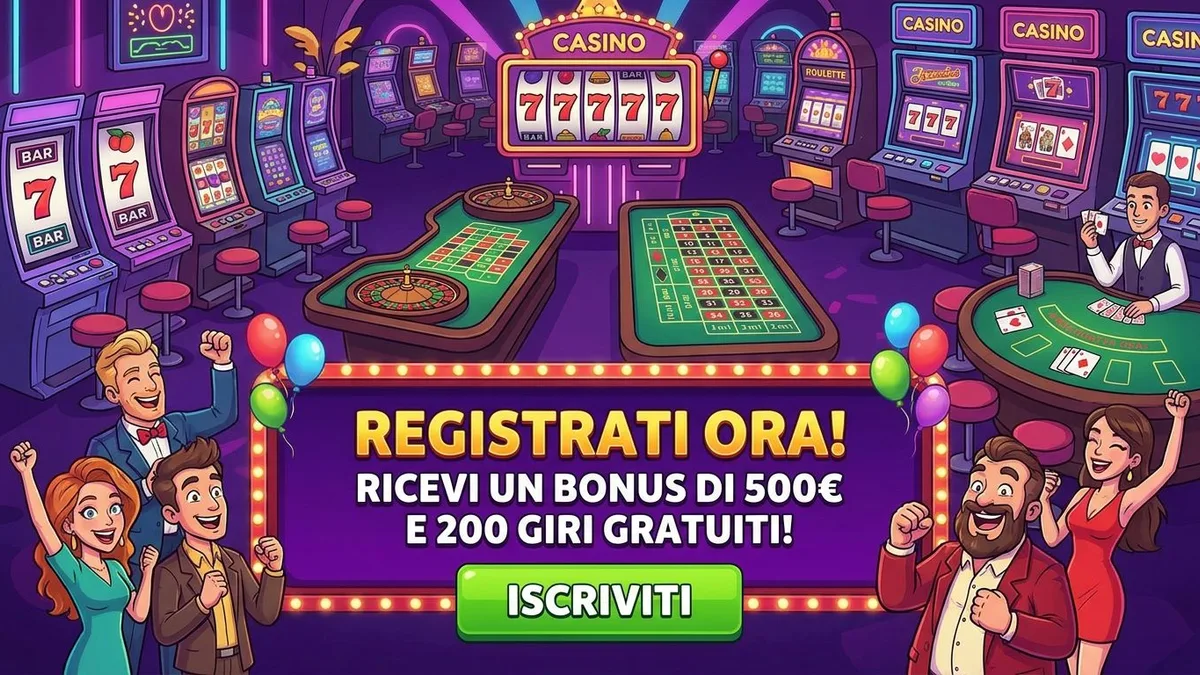Registrazione con bonus